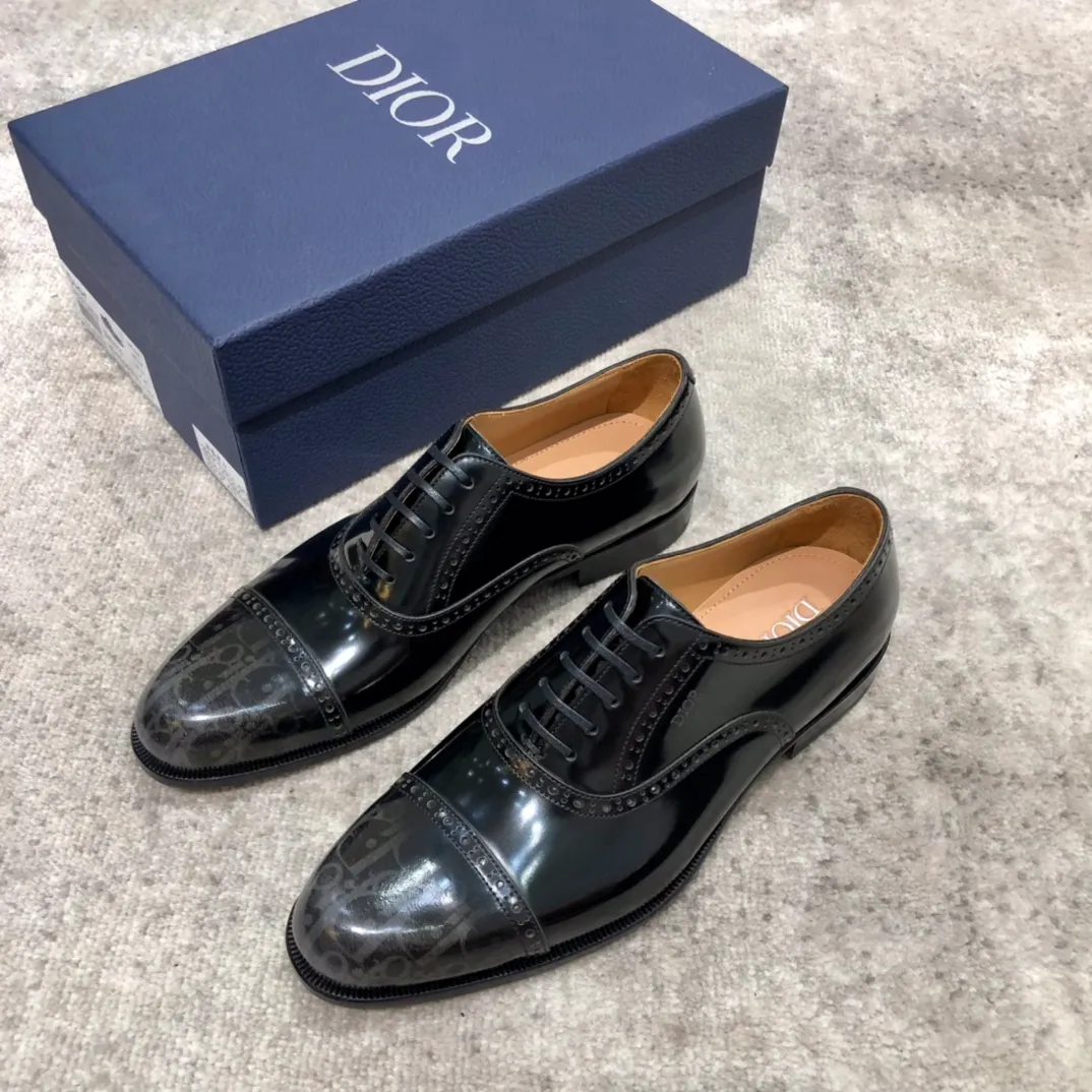 Men's shoes 💰960 Dior high-end men's boutique casual leather shoes, imported cowhide upper, water-dyed cowhide lining, imported genuine leather outsole, perfect details, standard code 38-44 (45 is custom-made, non-returnable and non-exchangeable)